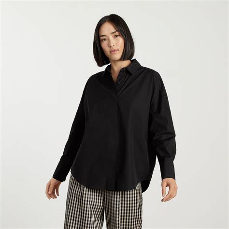 everlane oversized shirt|More.